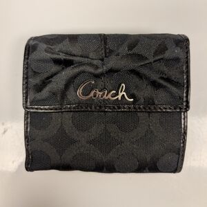 Coack black wallet